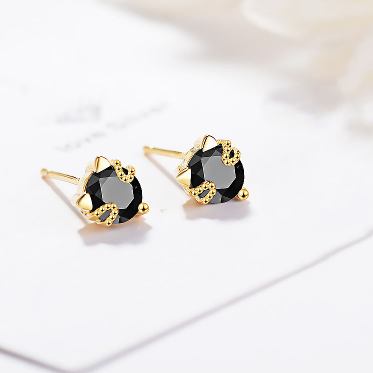 ต่างหู s925 earrings รุ่น Cat Harry ผู้หญิง ต่างหูแฟชั่น ของขวัญ เครื่องประดับ minimal