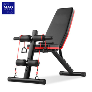 ม้านั่งซิทอัพ ม้านั่งบริหารร่างกายปรับระดับ Adjustable Weight Bench ม้ายกน้ำหนัก พับได้