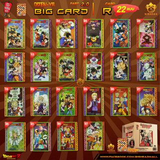 บิ๊กการ์ด โอเดนย่า การ์ดระดับ Rare (R) Odenya Big Card Dragonball Z Part 2.0