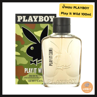 Playboy Play It Wild For Him Eau de Toilette 100ml น้ำหอมเพลย์บอย