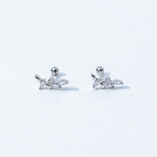 จิวต่างหูเกาหลี More Than Piercing: A154 Crystal Party