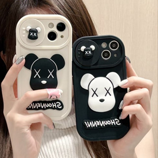 🎁ส่งของขวัญ🎁เคสไอโฟน สำหรับ 11 13 for iPhone Case 14 12 Pro Max น่ารัก ลูกสุนัข กันกระแทก ปกป้อง เคสโทรศัพท์