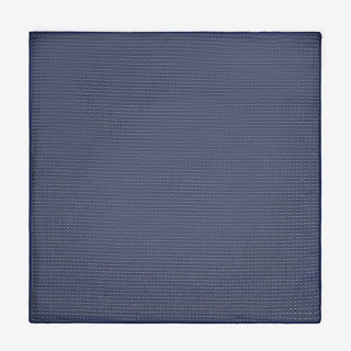 SUIT SELECT Dot Pocket Square (์Navy)