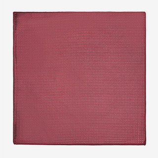 SUIT SELECT Dot Pocket Square (์Wine)