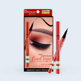 Mistine Super Black Fixed Liner (1g)อายไลเนอร์ซุปเปอร์แบล็คฟิกซ์ ให้เส้นคมกริบ ติดทน กันน้ำ