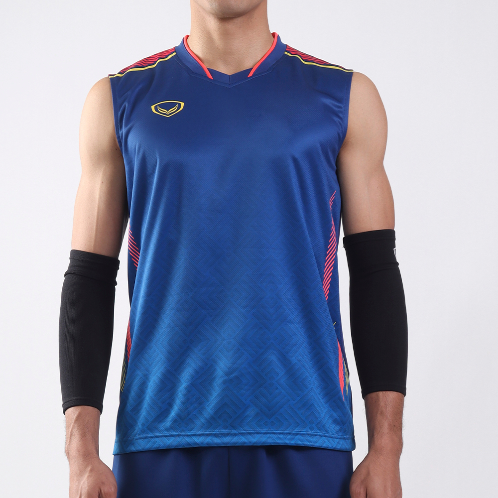 GRAND SPORT เสื้อวอลเลย์บอลชายแขนกุด รหัส : 014333