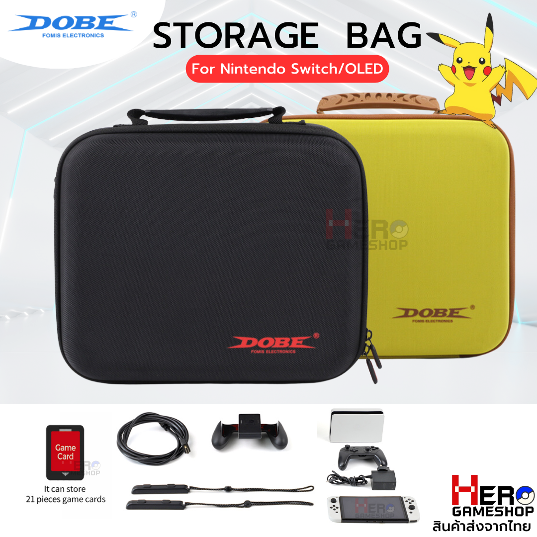 [DOBE] กระเป๋า Nintendo Switch OLED  🇹🇭พร้อมส่งในไทย🇹🇭 รุ่นปกติ EVA Suitcase ใบเ