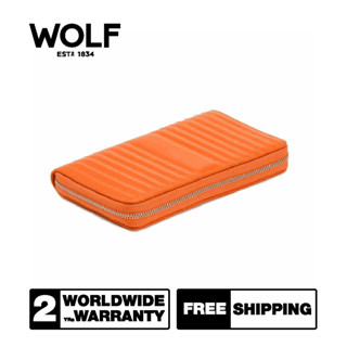 กล่องเครื่องประดับ WOLF1834 รุ่น MARIA JEWELRY PORTFOLIO  (TANGERINE)