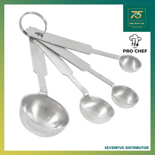 PRO CHEF ช้อนตวง เซท4ชิ้น PRC1-KK-MSP2