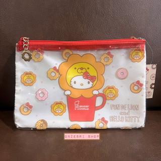 กระเป๋า Misdo Japan x Hello Kitty แบบ 2 ซิป แบบ Pon de Lion and Hello Kitty