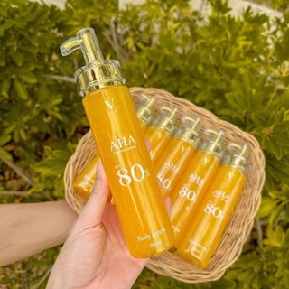 หัวเชื้อเซรั่มAHA80% เซรั่มเร่งผิวขาว AHA80% essence by V White เซรั่มเร่งผิวขาวaha80% ‼️ของแท้100%‼️