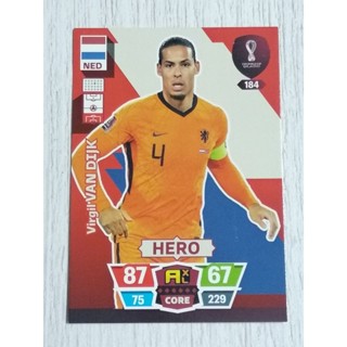 การ์ดฟุตบอล HERO NO.118-207 PANINI ADRENALYN XL FIFA WORLD CUP QATAR 2022