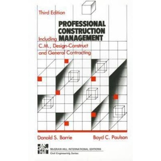 Professional Construction Management 3rd Edition (English book)