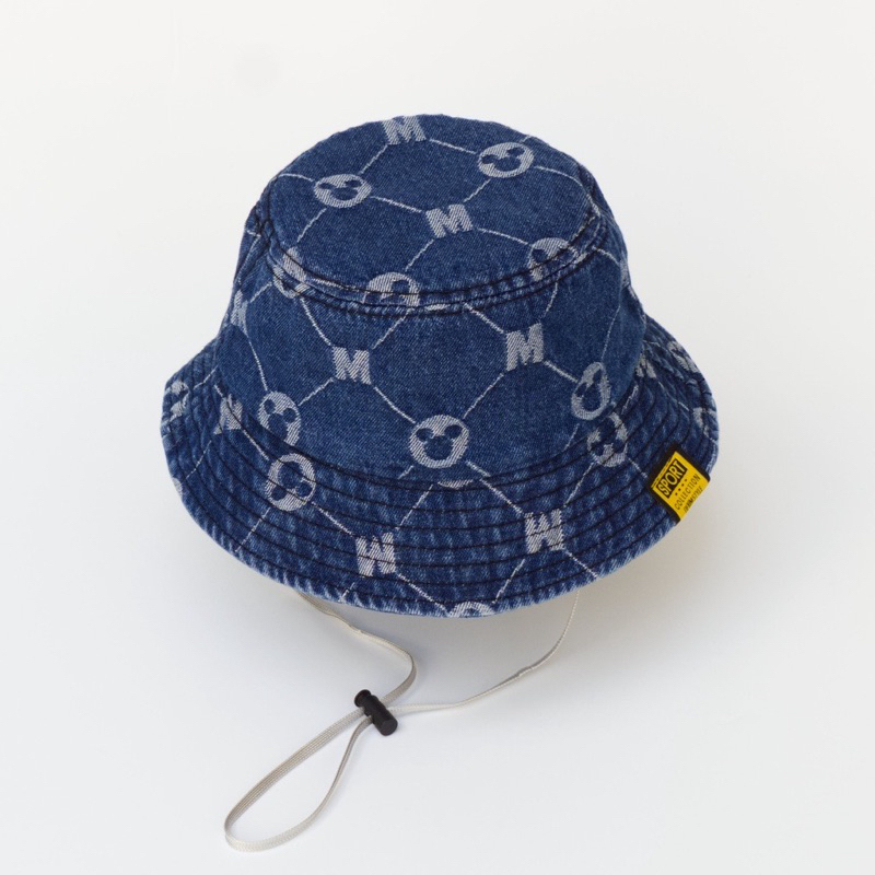 หมวกบักเก็ตยีนสไปเดอร์แมนปักอักษร ใส่ได้ทั้งหญิงและชาย 1-4 ขวบ - รูปที่ 3