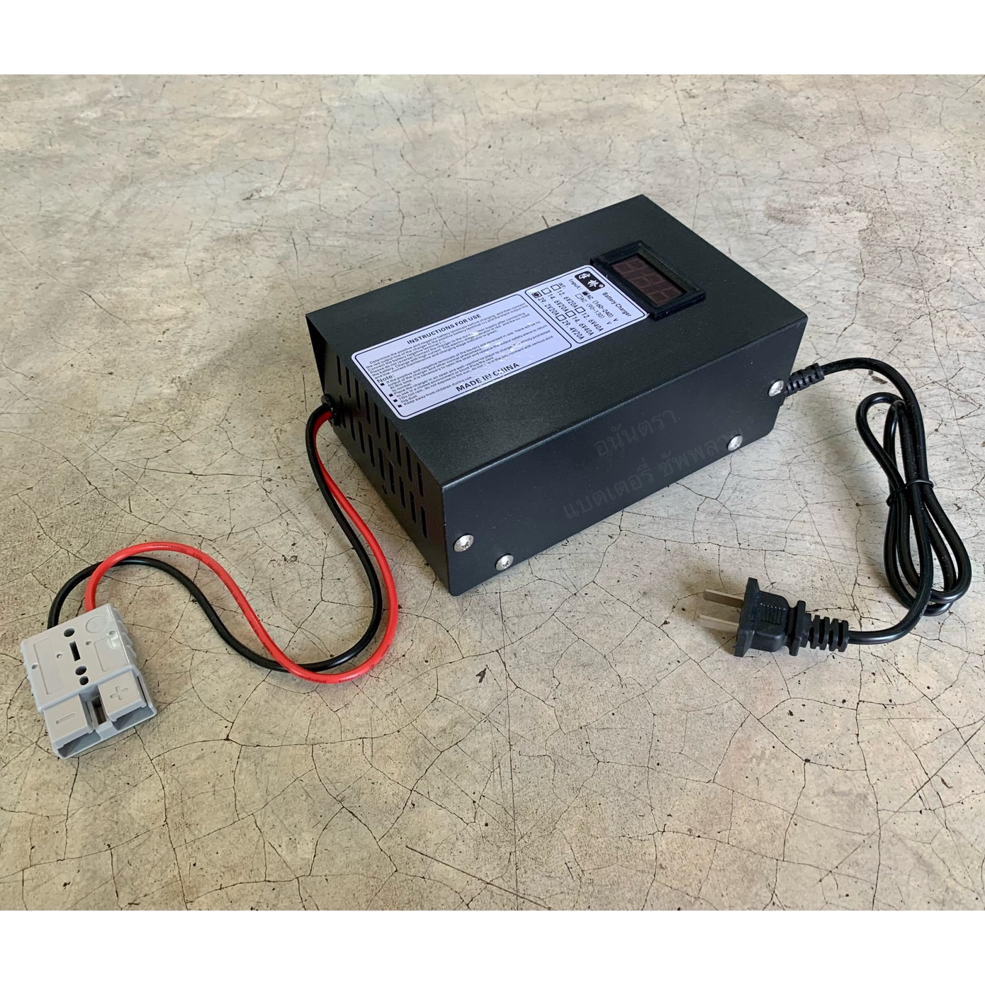 ที่ชาร์จแบตลิเธียม 24V 29.2V 20A ใช้กับ Lifepo4 8s / NMC 7s ปลั๊ก Anderson 50A charger LFP NMC ชาร์จเจอร์