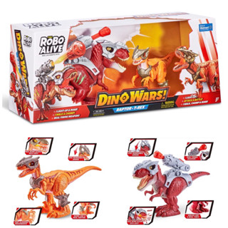 Robo Alive Dino Wars Trex vs Raptor