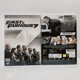 Media Play DVD Fast &amp; Furious 7/ เร็ว...แรงทะลุนรก 7 (DVD) / S15677D (DVD ปกสวม)