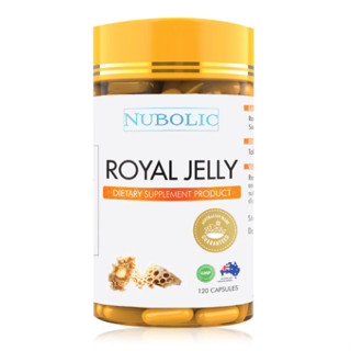 Nubolic Royal Jelly 120 Capsules นูโบลิค รอยัล เจลลี่