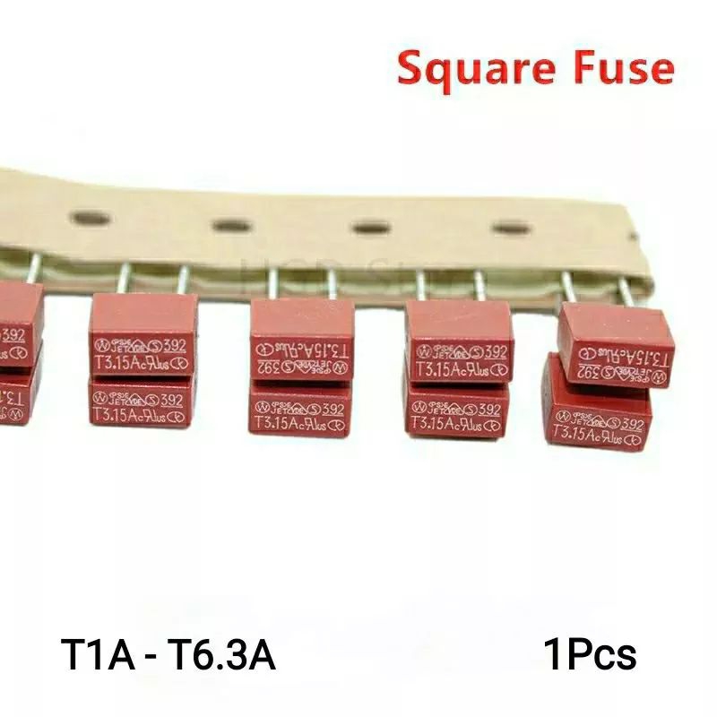 3Pcs  Slow Blow Fuse T0.5A T1A T2A T2.5A T3.15A T4A T5A T6.3A  T8A T10A LCD TV Power Board Commonly 
