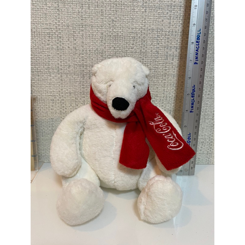 ตุ๊กตา Coca cola polar bear น่ารัก สภาพ98% ของแท้ค่ะ