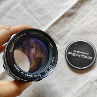 เลนส์มือหมุน เลนส์ละลายหลัง Super TAKUMAR 105/2.8