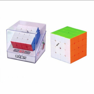 รูบิค Rubik แม่เหล็ก QiYi MS Magnetic 4x4 Pyramid ลื่นดีบรรจุในกล่องพลาสติกสวยงาม