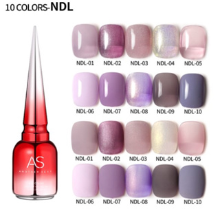 สีเจล AS ขวดแดง  NDL