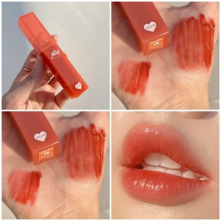 4U2 Jelly tint สีใหม่ เบอร์15 ปังมาก ส้มแดงอิฐๆ ทาแล้วหน้าสว่างไบร์ท เปรี้ยวจี๊ดรับซัมเมอร์เว่อ เนื้อนุ่ม ติดทนสุดๆ