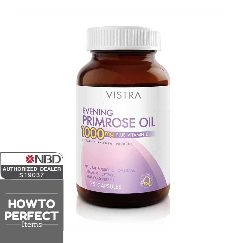 Vistra Evening Primrose Oil 1000mg Plus Vitamin E (EPO)