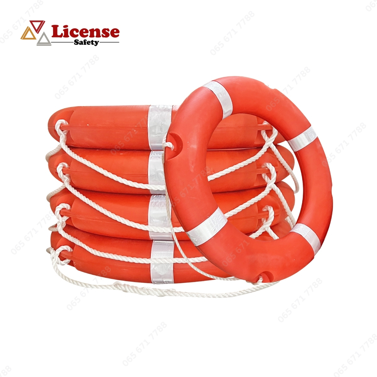 ห่วงชูชีพไฟเบอร์มาตรฐาน SOLAS ห่วงยางนิรภัย ,Lifebuoy Ring 28" License(1ห่วง)