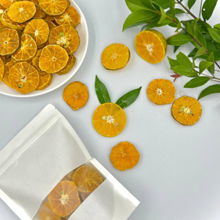 Dried Oranges ส้มอบแห้งDried Thai Oranges, Organic ส้มเขียวหวาน 100,200กรัม ผลไม้อบแห้ง