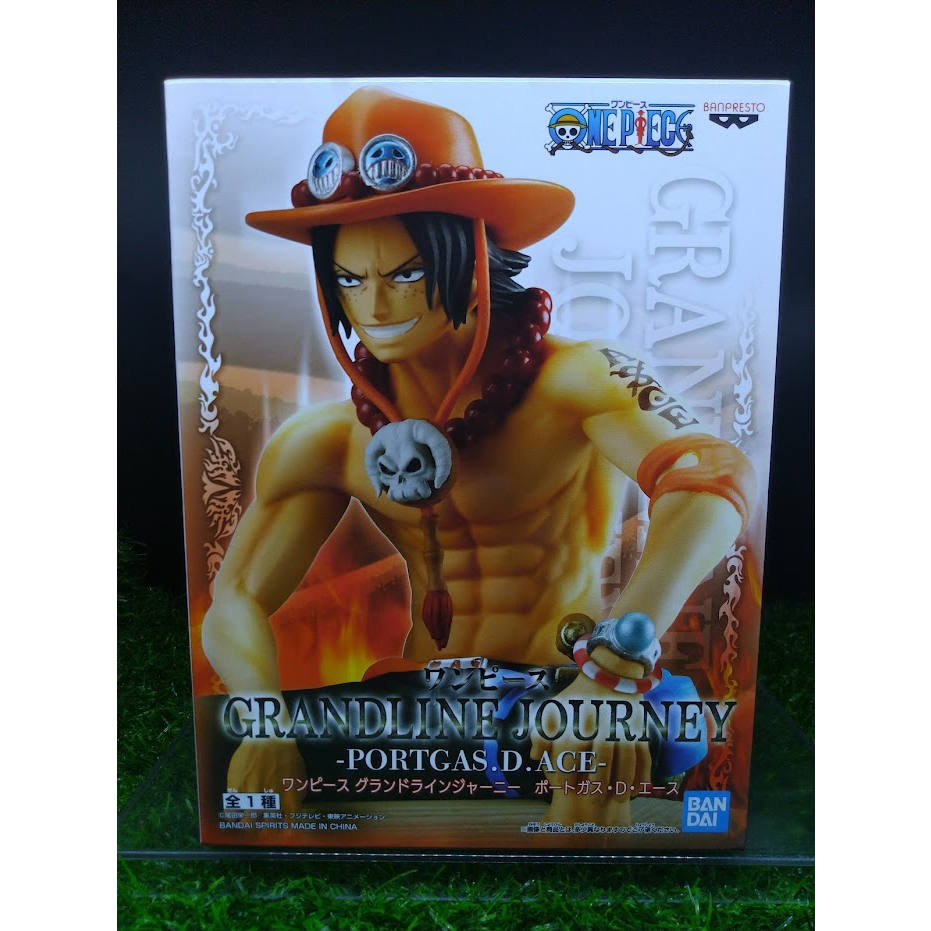 (ของแท้ แมวทอง) เอส วันพีช One Piece Banpresto Figure - Posgas. D. Ace Grandline Journey