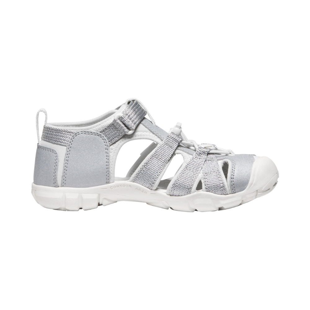 Keen รองเท้าเด็กโต รุ่น Youths'  SEACAMP II CNX (SILVER/STAR WHITE)