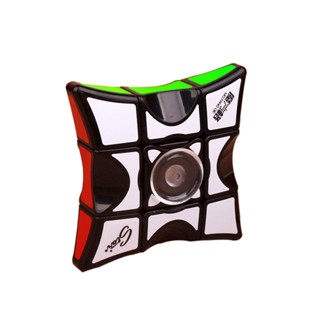 รูบิค QIYI Spinner square Fidget Puzzle รูปทรงสี่เหลี่ยมจัสตุรัส ของเล่นสําหรับเด็กและผู้ใหญ่