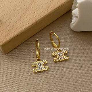 NS.EARRINGS | NS0032 - TRIOMPHE RHINESTONE