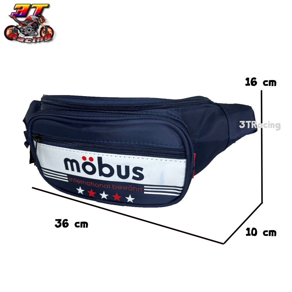 สามที เรซซิ่ง ซ็อป กระเป๋าคาดเอวMOBUS คาดอก สะพายข้าง มี 4ช่อง #1709 มีหลายสี