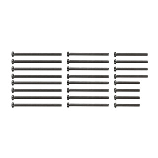 95434  TAMIYA Mini 4WD  Stainless Steel Screw Set (15/20/25/30mm) (Black)