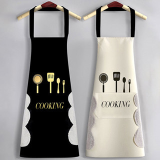 ผ้ากันเปื้อน   ผ้ากันเปื้อน ผ้ากันเปื้อนกันน้ำ    กันน้ำมันและกันเปื้อน Cooking Apron