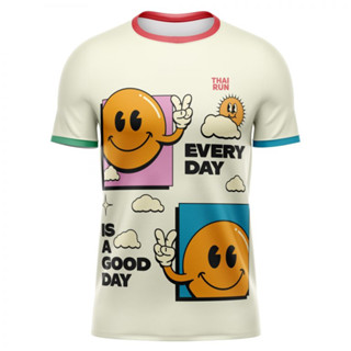 [ THRUNSEP1 ลด60บาท ]  Thairun(ไทยรัน) เสื้อออกกำลังกายสำหรับใส่วิ่ง  Everyday good day