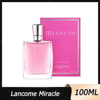 🎁Gift Box Lancome Miracle For Female - Floral 100ML  💯 %แท้/กล่องซีล