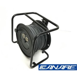 โรลม้วนสาย "CANARE" Cable Steel reels with 3-speed brake (โรลเปล่าไม่รวมสาย) (Made in Japan)