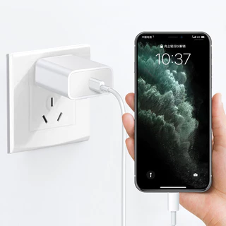 PD20W ชุดชาร์จเร็วสำหรับไอโฟ รองรับ iP ซีรีส์ทั้งหมด การรับประกัน 1 ปี