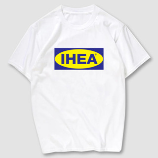 เสื้อยืดสกรีน IHEA  ผ้าCotton100% มีครบไซส์