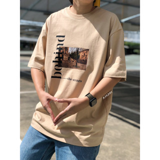 เสื้อยืด Freesize ลาย Behind