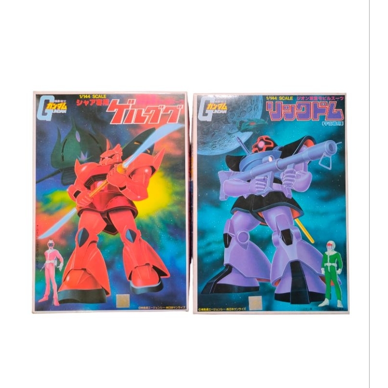 FG 1/144 วินเทจกันพลา Gelgoog, Dom งาน Bandai เก่าเก็บ โมเดลกันดั้ม gundam งาน Bandai เก่าเก็บ