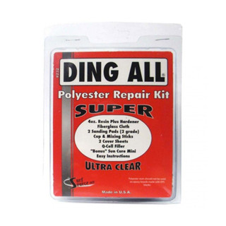 Ding All : DGA232* ชุดทำความสะอาดเซริฟบอร์ด Super Polyester Repair Kit