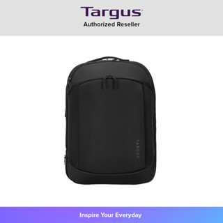 Targus EcoSmart Mobile Tech Traveler XL Backpack (TBB612) กระเป๋าเป้สำหรับใส่โน๊ตบุ๊ค 15.6" ผลิตจากขวดน้ำรีไซเคิล