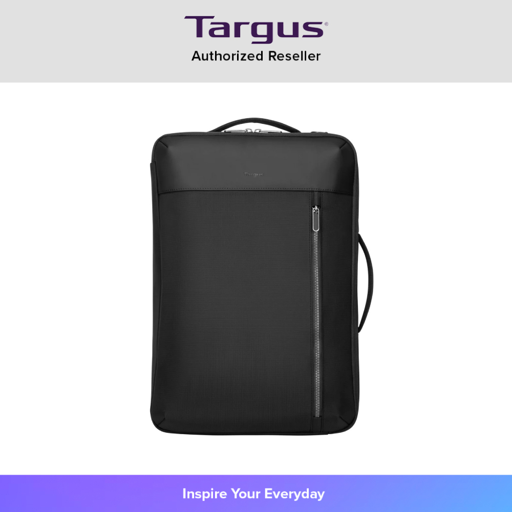 Targus Urban Convertible Backpack (TBB595GL) กระเป๋าเป้สำหรับใส่โน๊ตบุ๊ค 15.6" มีสไตล์ ดีไซน์ตอบโจทย์ทุกการใช้งาน