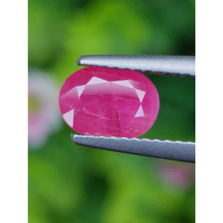 พลอย ทับทิม (Ruby sapphire) พม่า (Burma Ruby) 1.35 กะรัต