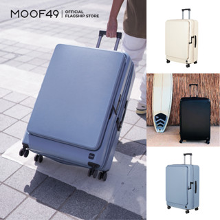 MOOF49 กระเป๋าเดินทางรุ่น RIM Series Luggage ขนาด 29" (รับประกัน 1 ปี) PC100% ล้อ hinomoto เปิดหน้า